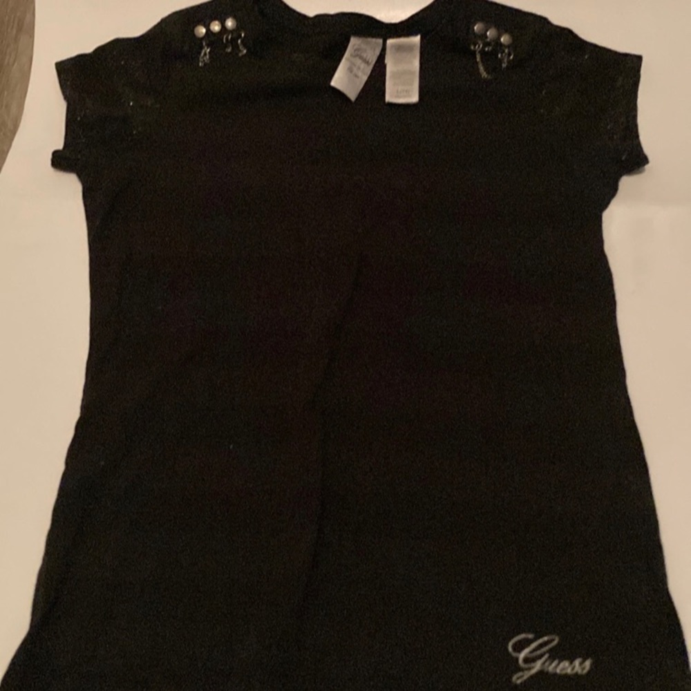 Girls Guess Short Sleeved Shirt